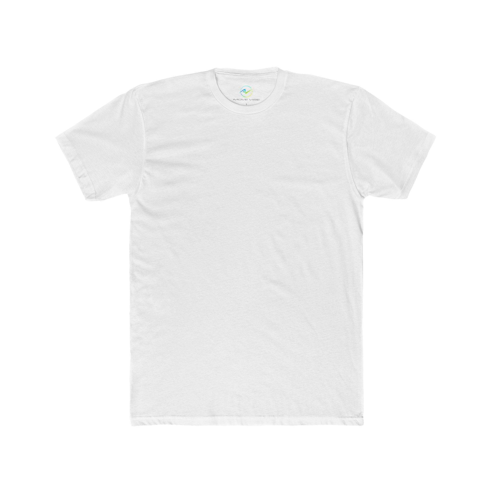 Classic White Crew Tee — Unisex Cotton Everyday T‑Shirt